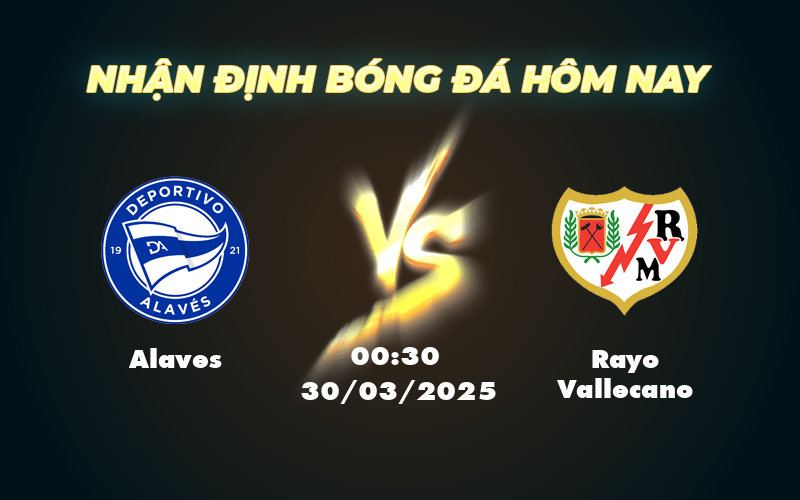 alaves rayo vallecano 30 03 la liga